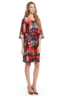 'Diemal' | Silk Printed Dress