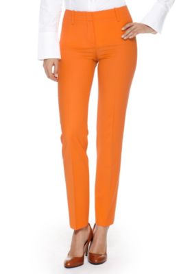 'Toya' | Regular Fit, Stretch Wool-Blend Dress Pants