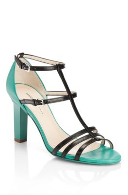 'Laural' | Leather Strappy Sandal 