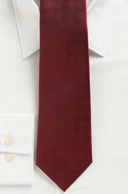 '8 cm Tie' | Regular Silk Patterned Tie 