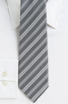 '8 cm Tie' | Regular Silk Striped Tie 