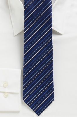 '7.5 cm Tie' | Regular Silk Striped Tie