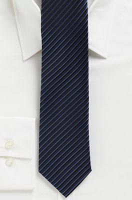 '7.5 cm Tie' | Regular Silk Striped Tie