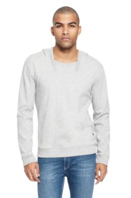 'Defy' | Cotton-Blend Squareneck Sweatshirt