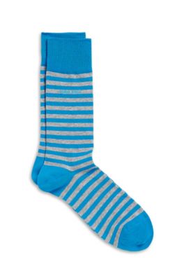 'Marc' | Stretch-Cotton Striped Socks