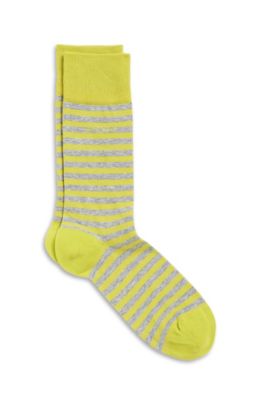 'Marc' | Stretch-Cotton Striped Socks