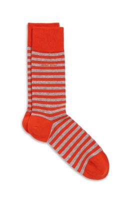 'Marc' | Stretch-Cotton Striped Socks