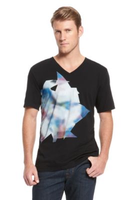 'Dind' | Slim Fit, Cotton Graphic T-Shirt