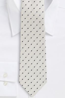 '8 cm Tie' | Regular Silk Dotted Tie
