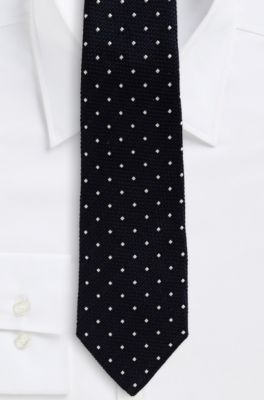 '8 cm Tie' | Regular Silk Dotted Tie