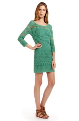 'Wanri' | Cotton-Blend Crochet Dress