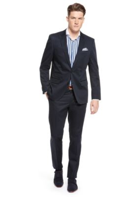 'Hold/Genius' | Slim Fit, Cotton-Blend Suit