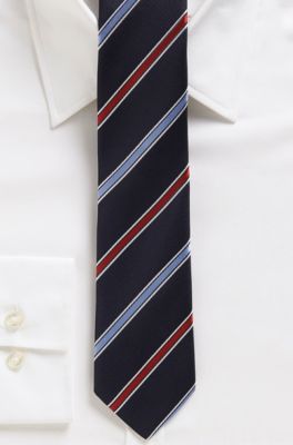 '6 cm Tie' | Skinny Silk Striped Tie
