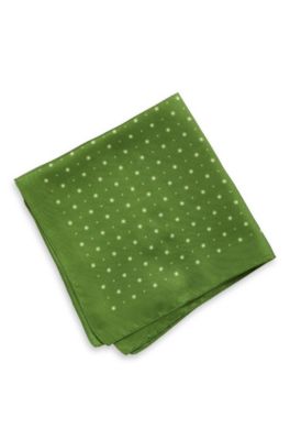 'Pocket Square' | Patterned Silk, 33x33