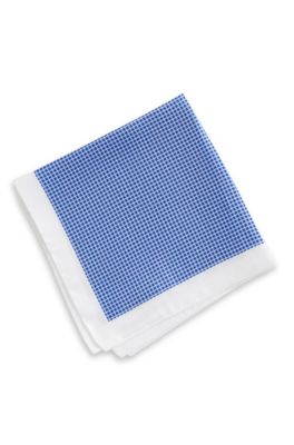 'Pocket Square' | Patterned Silk 33x33