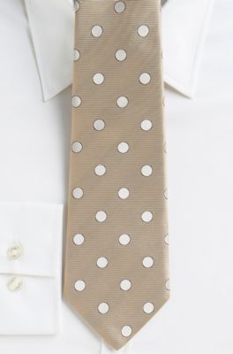 '8 cm Tie' |  Regular Silk Polka Dot Tie 