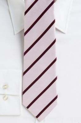 '8 cm Tie' | Regular Silk Striped Tie 