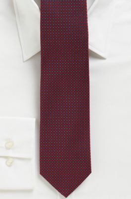 '7.5 cm Tie' | Regular Silk Geometric Print Tie