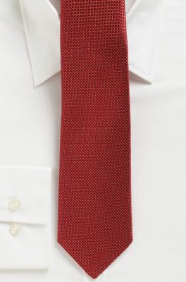 '7.5 cm Tie' | Regular Silk Checked Tie