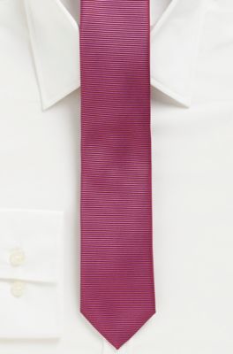 '6 cm Tie' | Skinny Silk Striped Tie