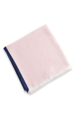 'Pocket Square 33x33' | Silk Patterned Pocket Square