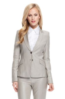'Jaellita' | Cupro-Stretch Blazer
