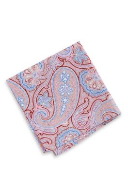 'Pocket Square' | Paisley Silk-Cotton 33x33