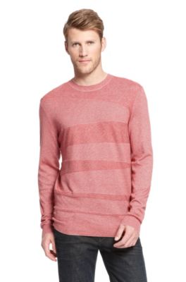 'Sylvann' |  Cotton-Blend Contrast Panel Sweater