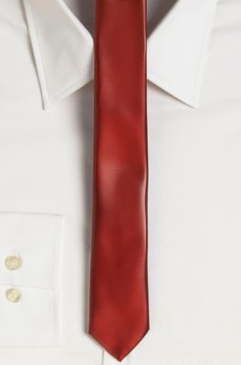 '4.5 cm Tie' | Extra Skinny Faux-Leather Tie