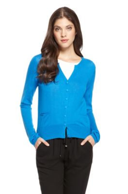 'Sesminta' |  Silk-Blend Cardigan Sweater