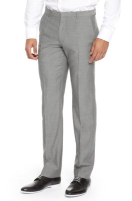 'Heise' | Slim Fit, Virgin Wool Dress Pant