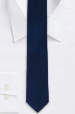 '6 cm Tie' | Skinny Silk Solid Tie
