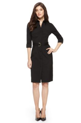'Dashina' | Stretch Cotton-Blend Belted Dress