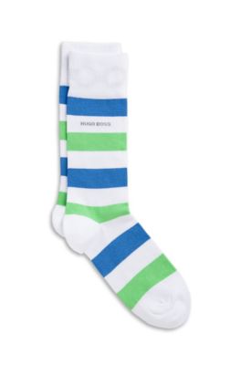 'RS Design US' | Cotton-Blend Bold Stripe Socks