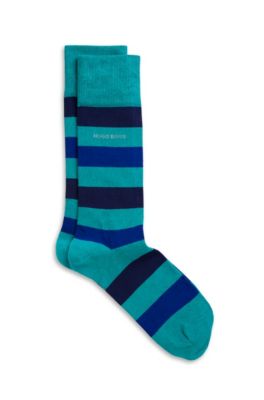 'RS Design US' | Cotton-Blend Bold Stripe Socks
