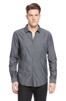 &lsquo;Pancho&rsquo; | Slim Fit, Cotton Casual Shirt