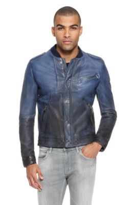 'Landre' | Leather Motorcycle Jacket