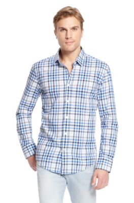 'Ronny' | Slim Fit, Cotton Casual Shirt