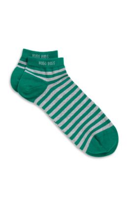 'MARC Sneaker' | Stretch-Cotton Striped Socks