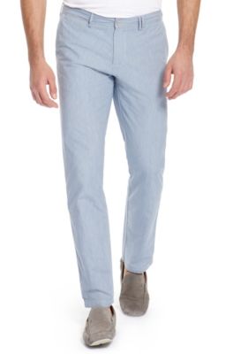 'Crigan 2-9-W' | Regular Fit, Cotton Casual Pants