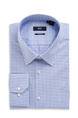 'Enzone' | Big Fit, Point Collar Dress Shirt