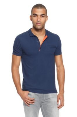 'Dathis' | Stretch Cotton Polo Shirt