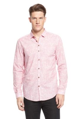 'Remunus' | Regular Fit, Cotton Spread Collar Casual Shirt