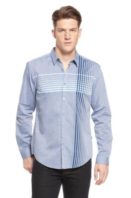 &lsquo;Remus&rsquo; | Slim Fit, Cotton Casual Shirt
