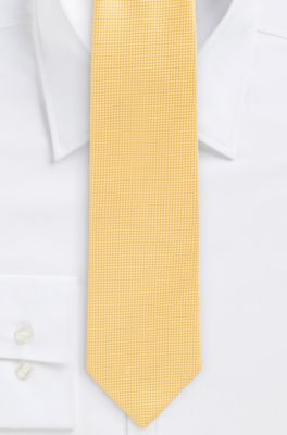 '7.5 cm Tie' | Slim, Silk Mini Gingham Print