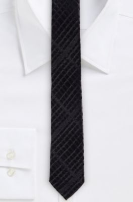 '6 cm Tie' | Skinny, Silk-Blend Stripe