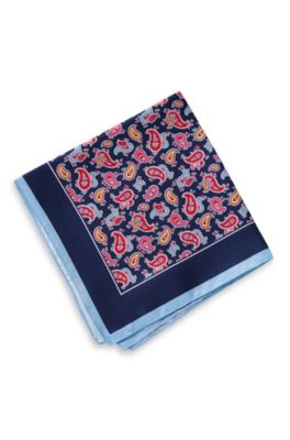 'Pocket Square ' | Silk  Printed Pocket Square