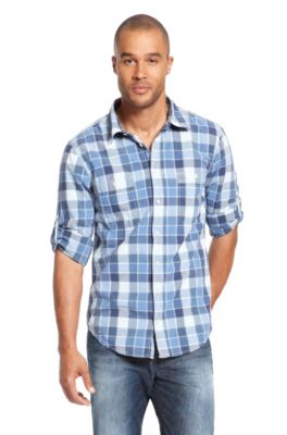 'Califo' | Regular Fit, Cotton Casual Shirt