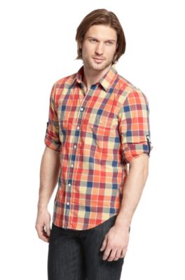 'Califo' | Regular Fit, Cotton Casual Shirt