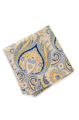 'Pocket Square' | Silk Printed Pocket Square